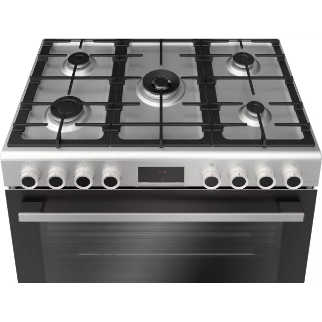PACK CUISINIERE HGP3I8W50S+ HOTTE DUL93MA50M INOX BOSCH