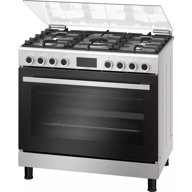 PACK CUISINIERE HGP3I8W50S+ HOTTE DUL93MA50M INOX BOSCH