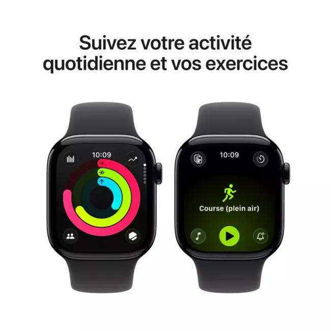APPLE WATCH 11 GPS 42mm JET BLACK ALUMIMIUM