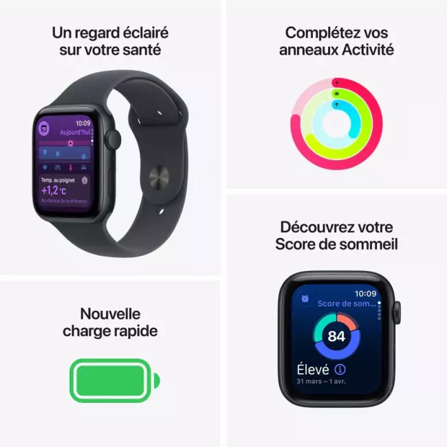 APPLE WATCH SE 3 GPS 40mm Midnight Aluminium