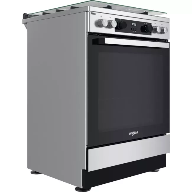 CUISINIERE 60CM GAZ/ELEC WHIRLPOOL