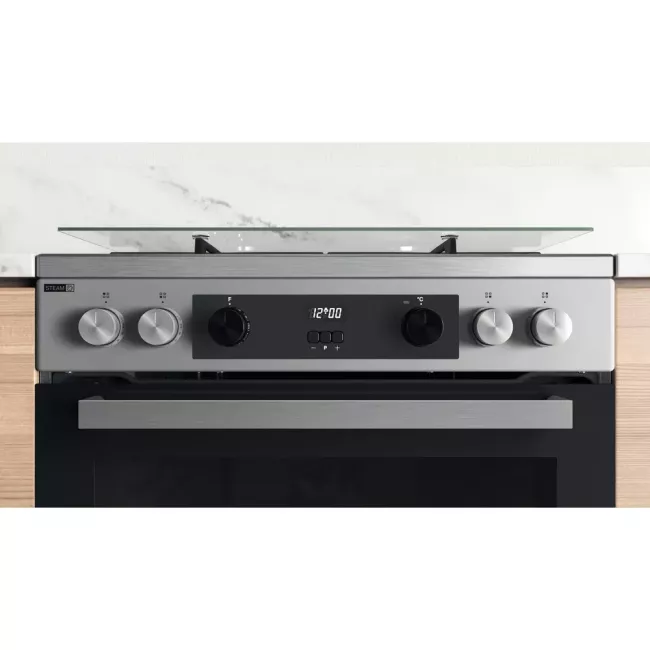 CUISINIERE 60CM GAZ/ELEC WHIRLPOOL
