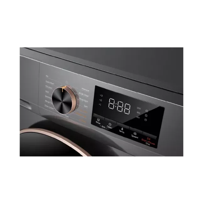 LAVE LINGE 10KG/1200TRS GRIS FONCE TCL