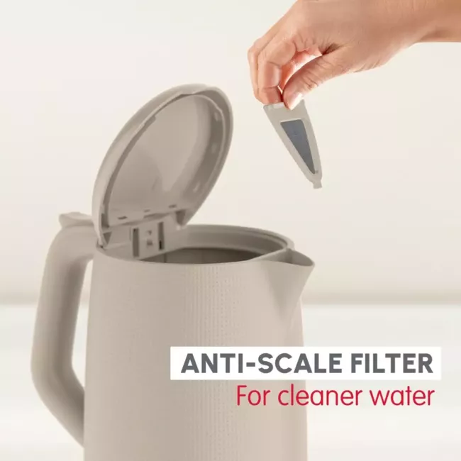 BOUILLOIRE MORNING 1.7L 2400W BEIGE MOULINEX