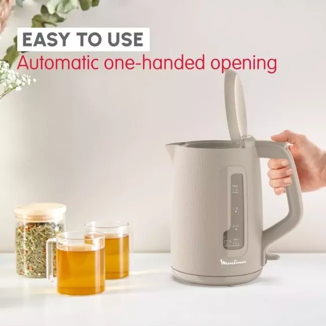 BOUILLOIRE MORNING 1.7L 2400W BEIGE MOULINEX