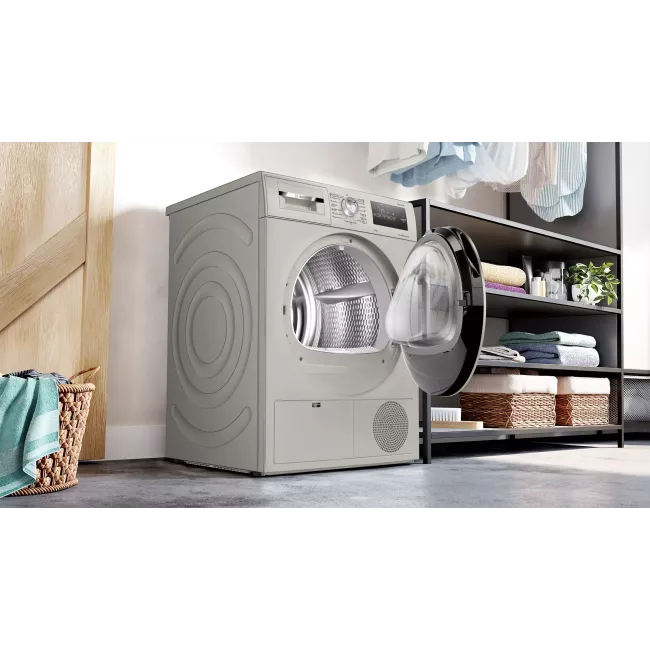 SECHE LINGE A CONDENSATION 8KG ARGENT INOX BOSCH