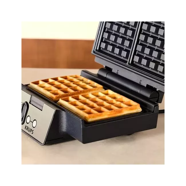 GAUFFRIER CHROME 850W KRUPS