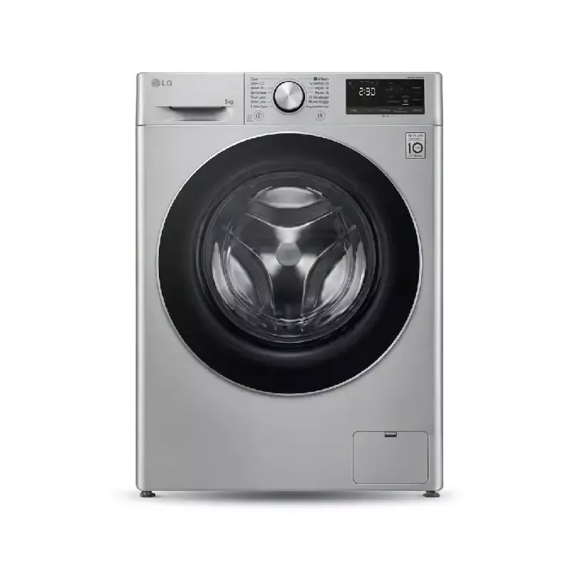 LAVE LINGE 8KG/1200TRS SILVER LG