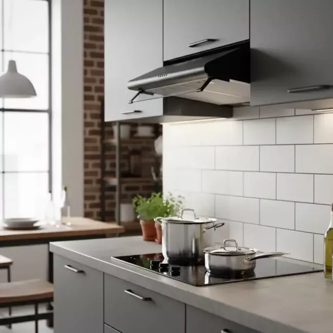 HOTTE SOUS MEUBLE 60CM INOX PYRAMIS