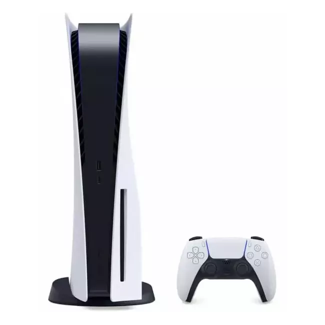 CONSOLE PS5 SLIM STANDARD AVEC JEU FC26 + SAC RIVA CASE 7861