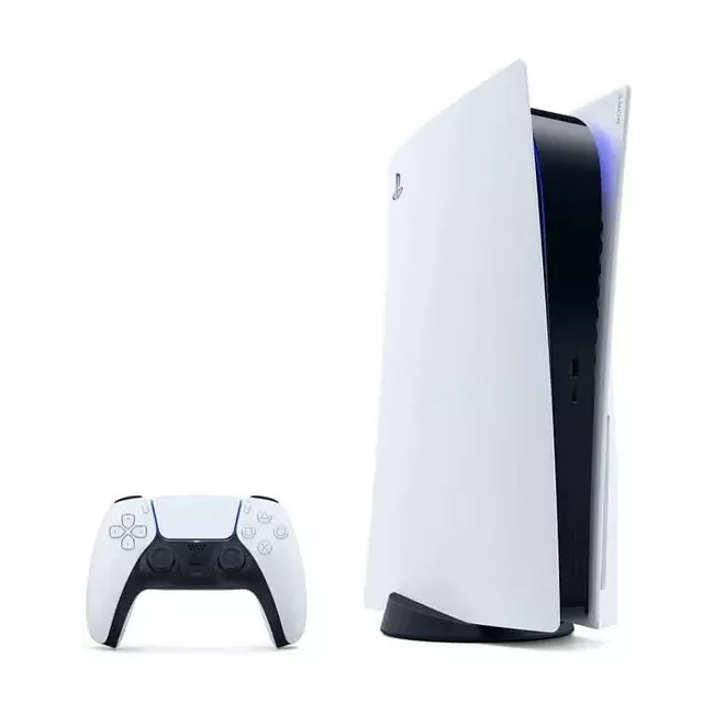 CONSOLE PS5 SLIM STANDARD AVEC JEU FC26 + SAC RIVA CASE 7861