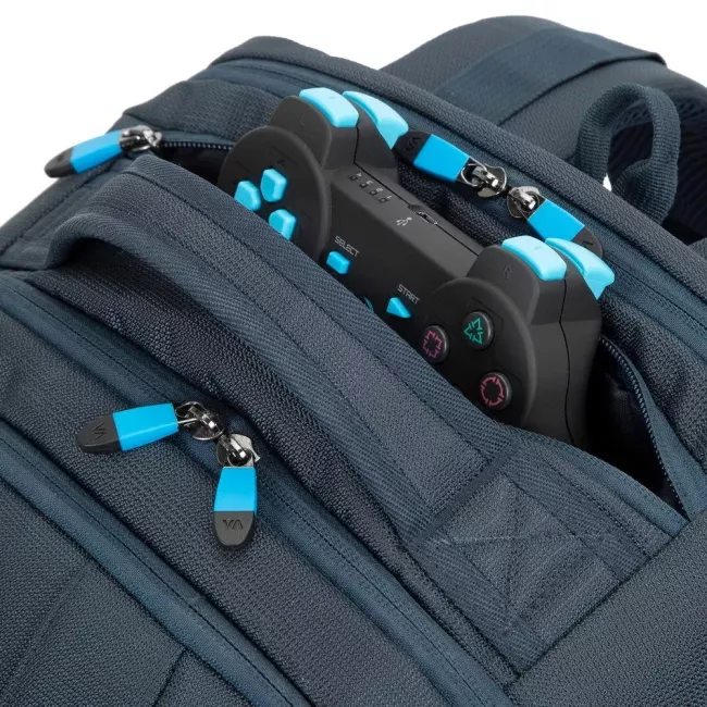 SAC A DOS DE JEU DARK BLUE GAMING BACKPACK 17.3'' RIVACASE