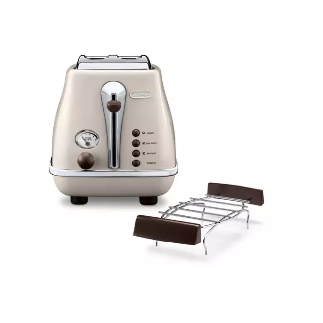 GRILLE PAIN Icona Vintage Beige De'Longhi