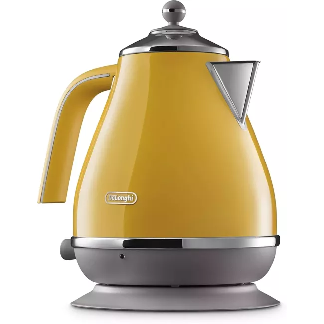 Bouilloire électrique Icona Capitle 1.7L 2000W Jaune  DELONGHI