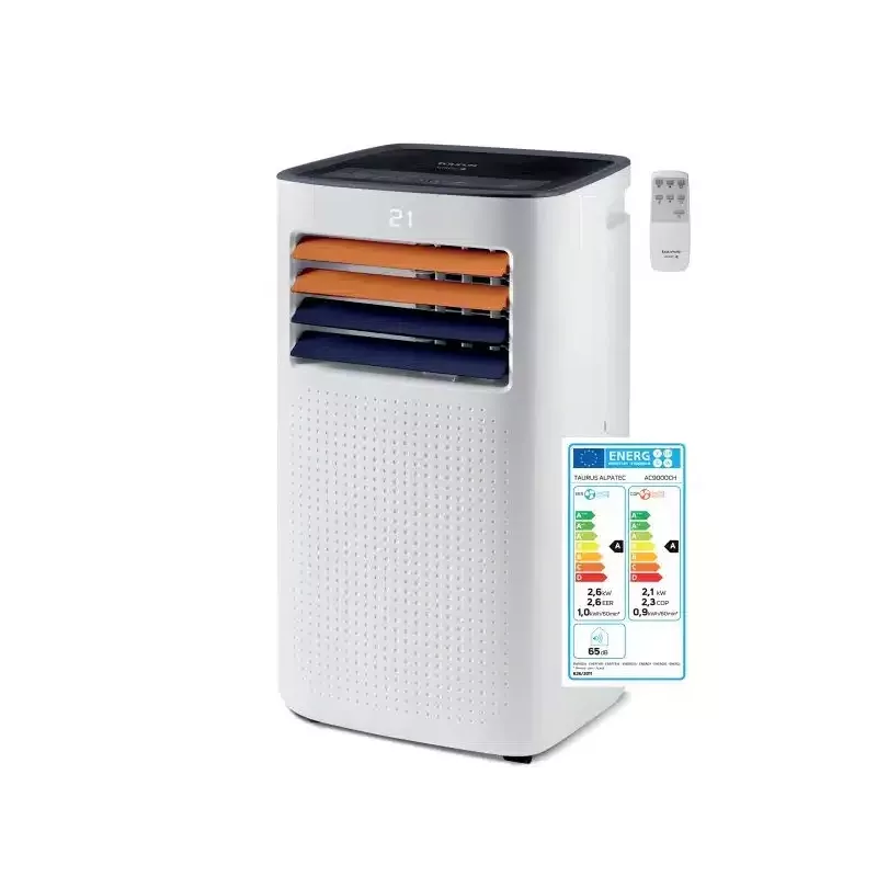 CLIMATISEUR MOBILE TEMP DESIGN+  9000 btu CH/FR TAURUS