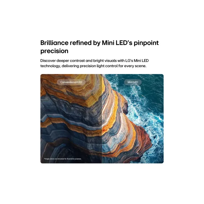 SMART TV 65'' AI MINI LED UHD 4K LG