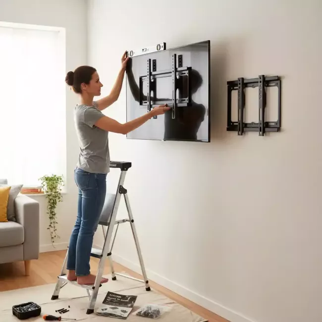 SUPPORT TV FIXE 15"-43" AZATECH