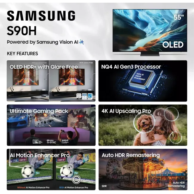 SMART TV 55'' OLED 4K UHD SAMSUNG