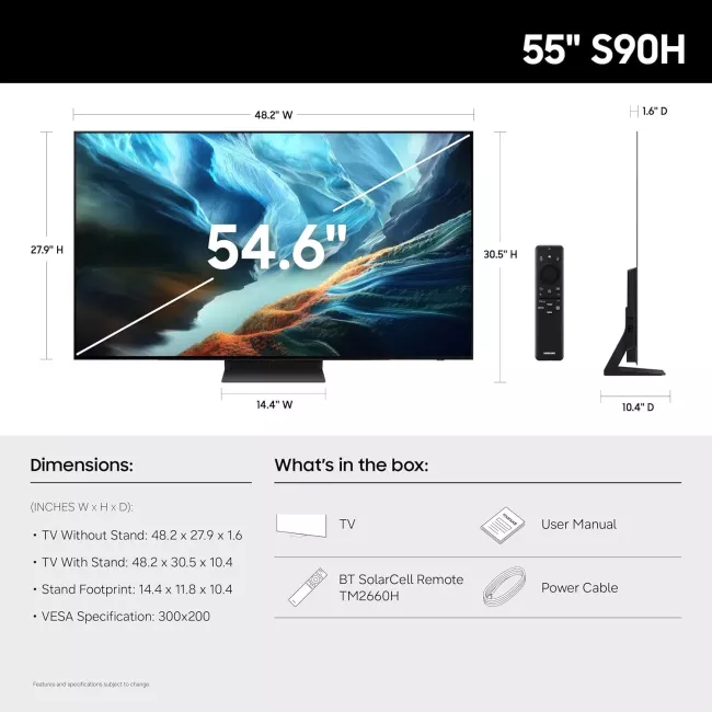 SMART TV 55'' OLED 4K UHD SAMSUNG
