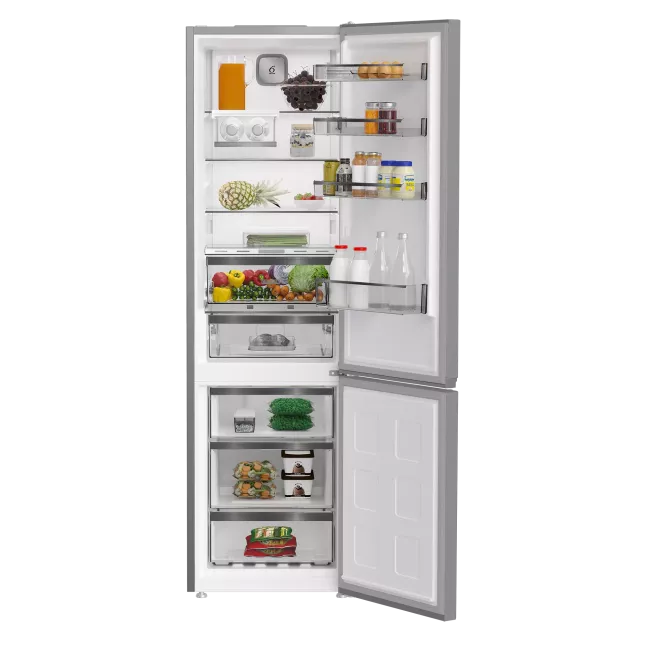 COMBINE 60CM NF 355L A+INOX LCD WHIRLPOOL