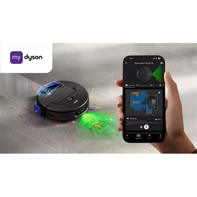 ASPIRATEUR ROBOT LAVEUR SPOT+ SCRUB AI DYSON
