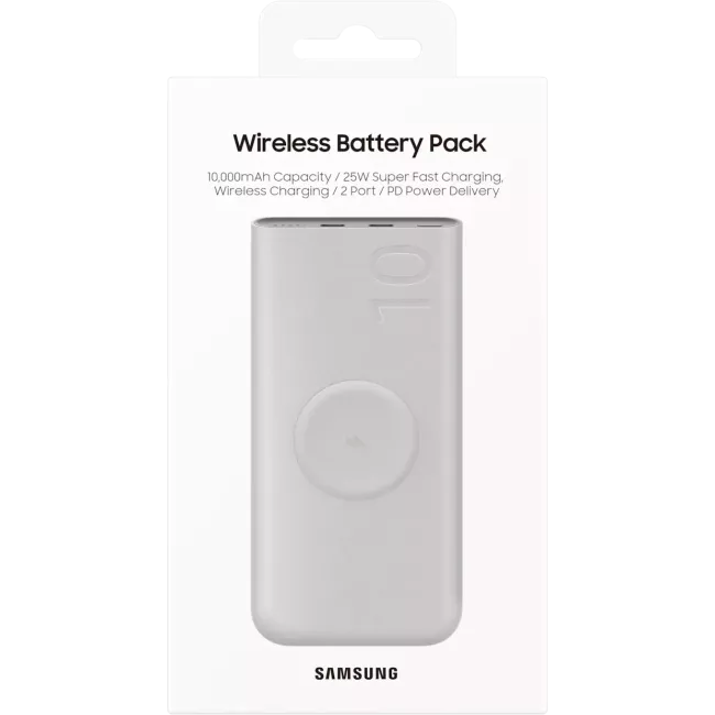 25 W WIRELESS POWERBANK 10000mAh SAMSUNG