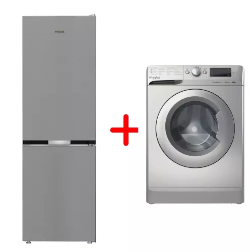 COMBINE 60CM WBMF605372XNA+LAVE LINGE 8KG WMTE8123SNA WHIRLPOOL