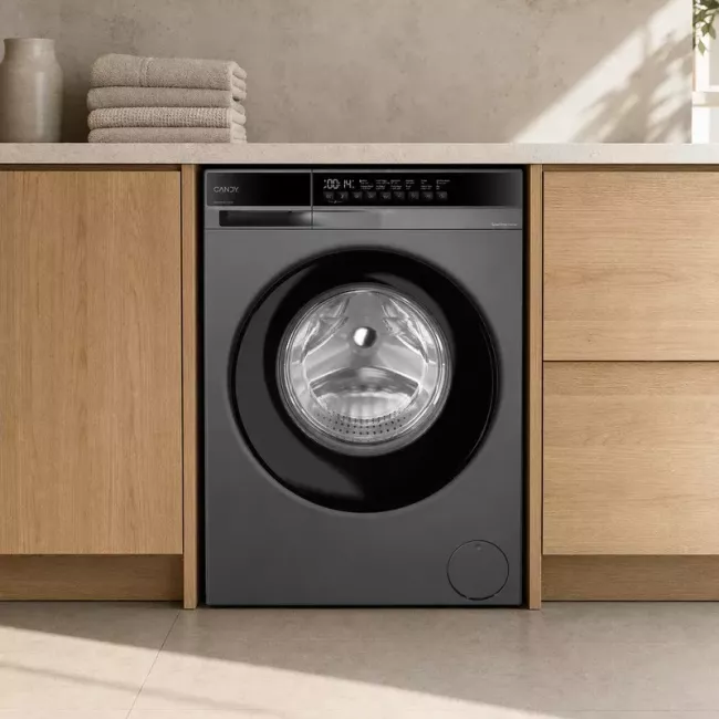 LAVE LINGE 8KG/1200TRS CLASSE A SILVER CANDY