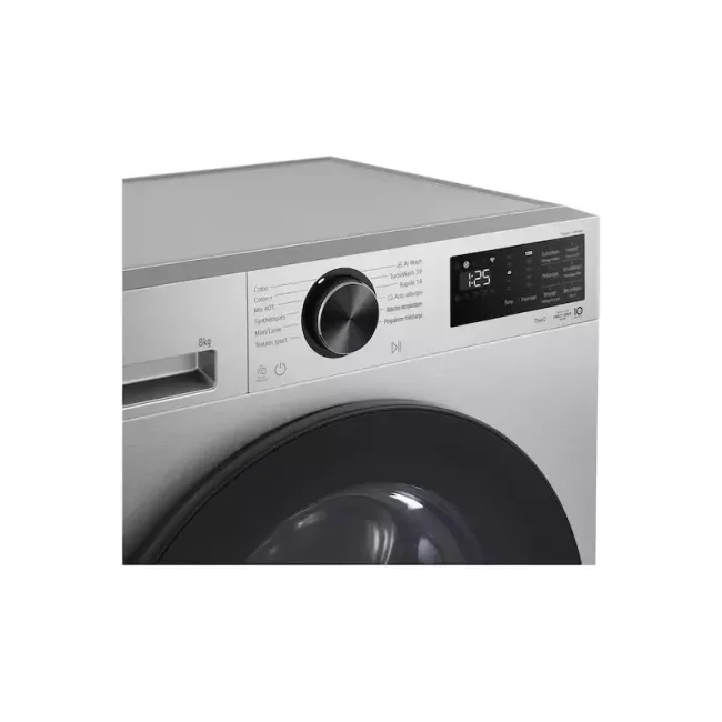 LAVE LINGE 8KG/1200TRS SILVER LG