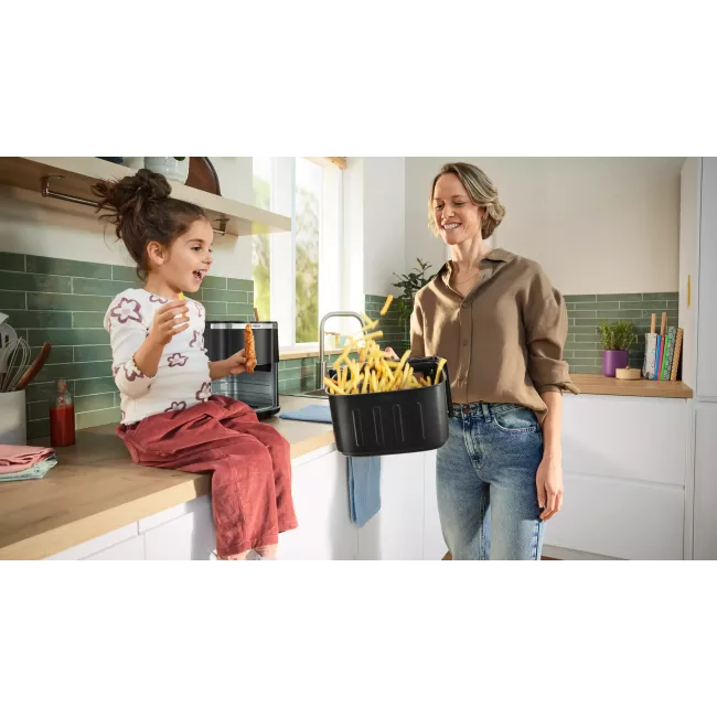 FRITEUSE  SANS HUILE NOIR SERIE 6 BOSCH