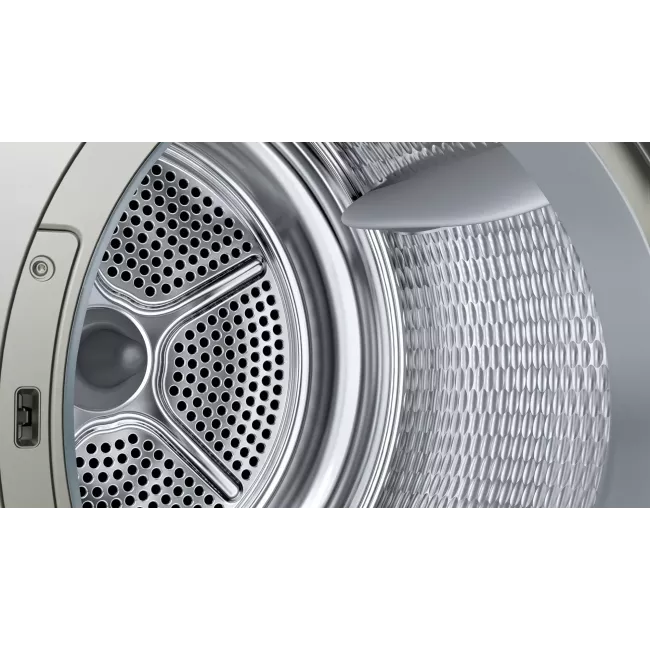 SECHE LINGE POMPE A CHALEUR 10KG ARGENT INOX BOSCH