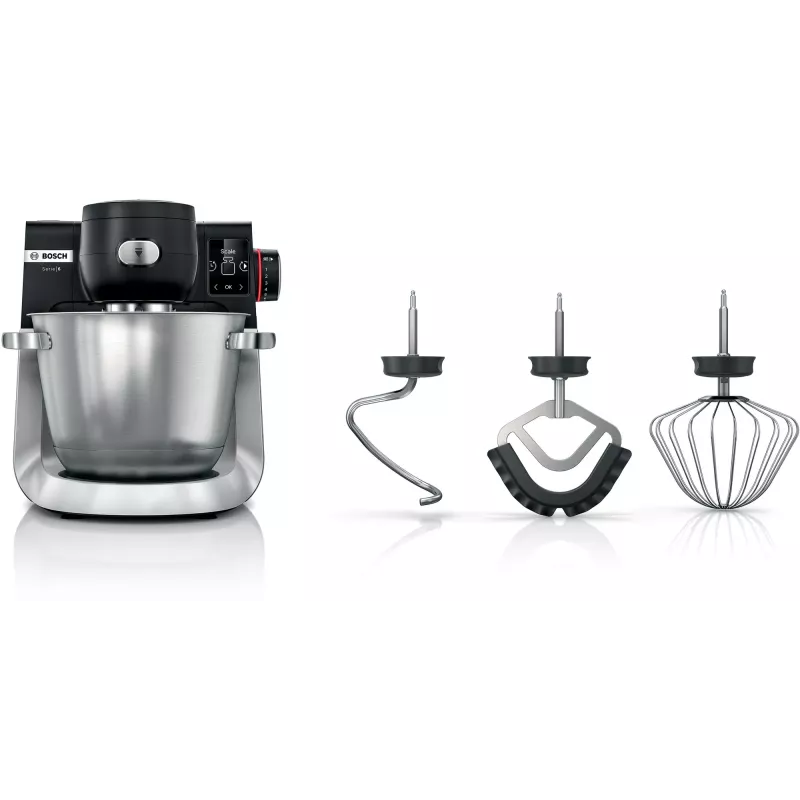 ROBOT PATISSIER AVEC BALANCE 1600W NOIR SERIE 6 BOSCH
