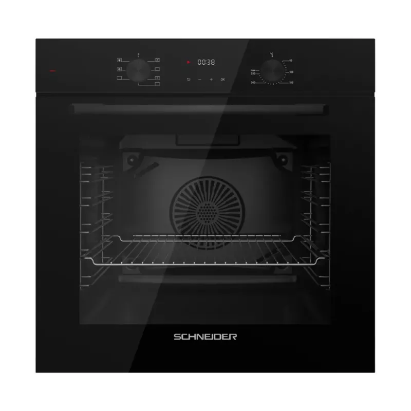 FOUR ENCASTRABLE 60CM NOIR SCHNEIDER