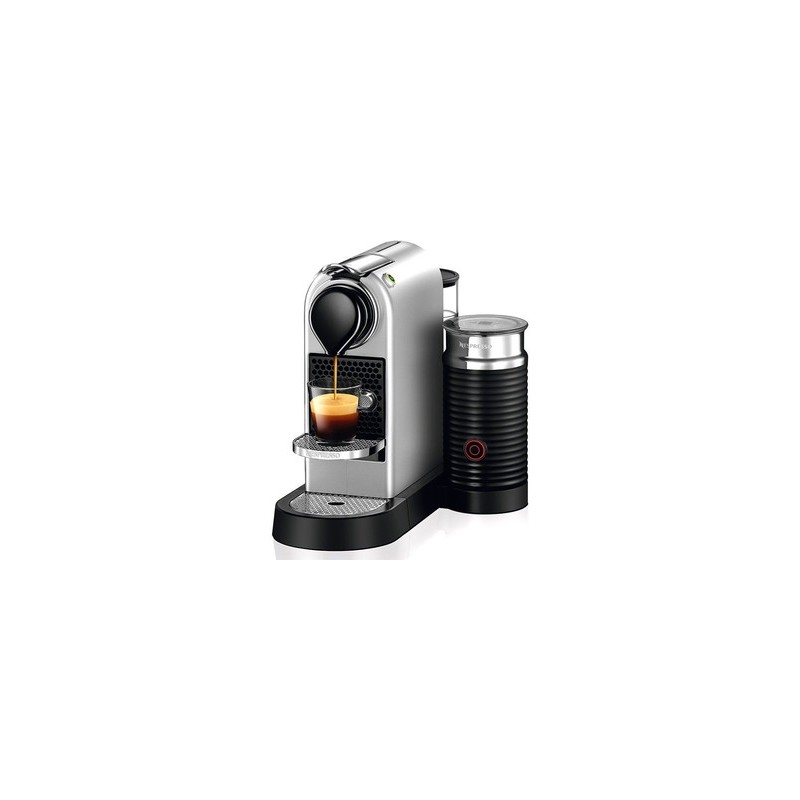 Cafetiere Nespresso Citiz Milk Silver