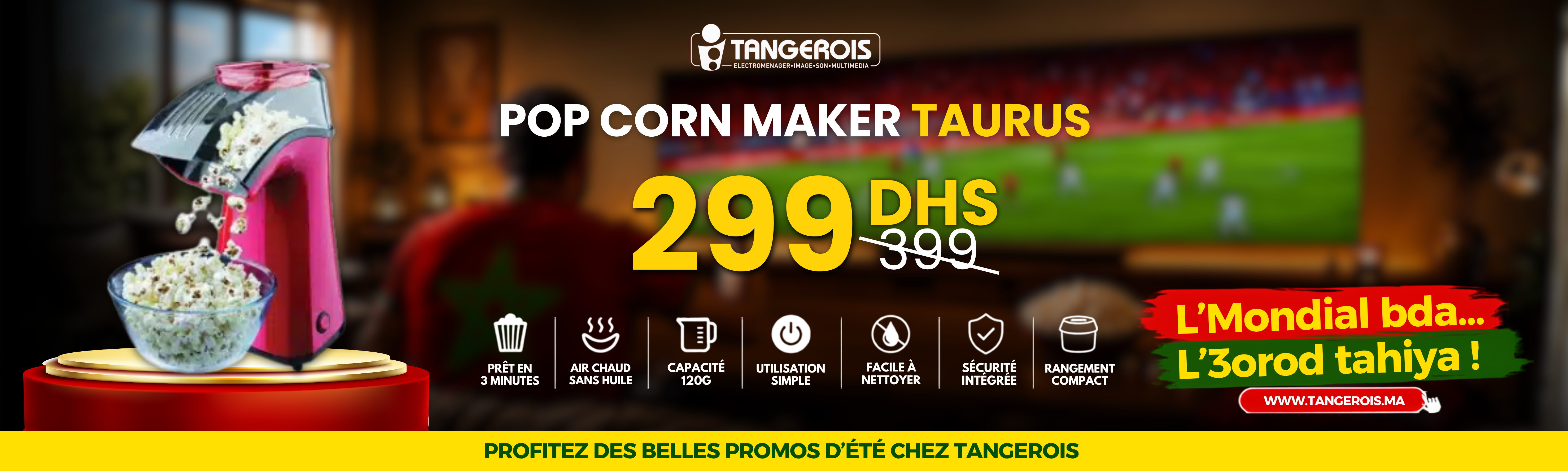 Pop Corn Maker Taurus