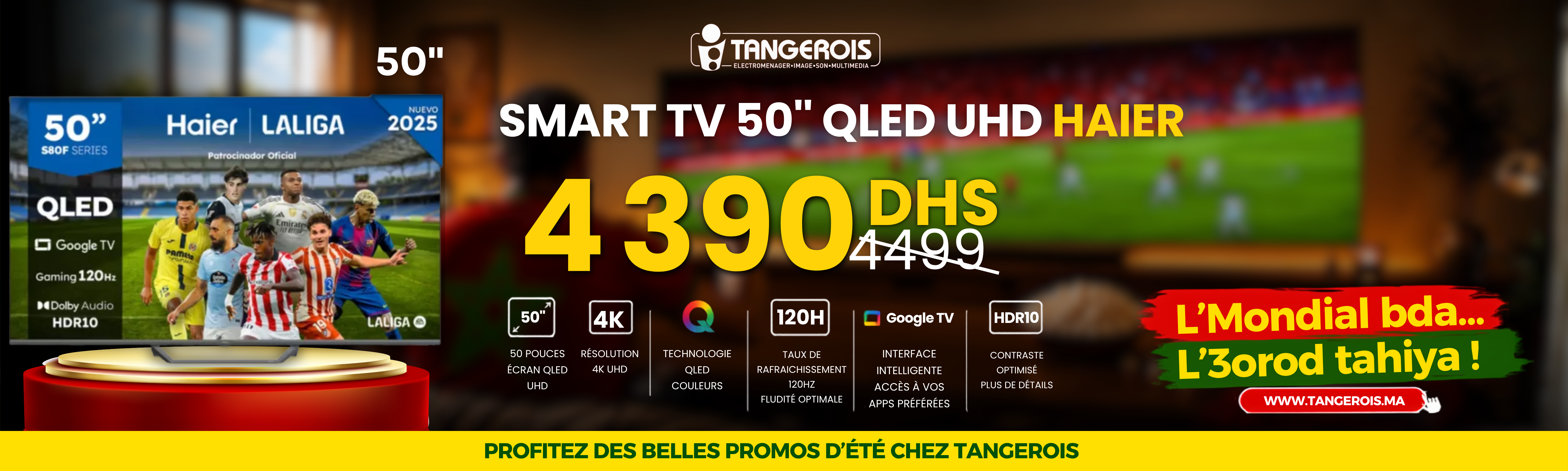 Haier TV 50 QLED