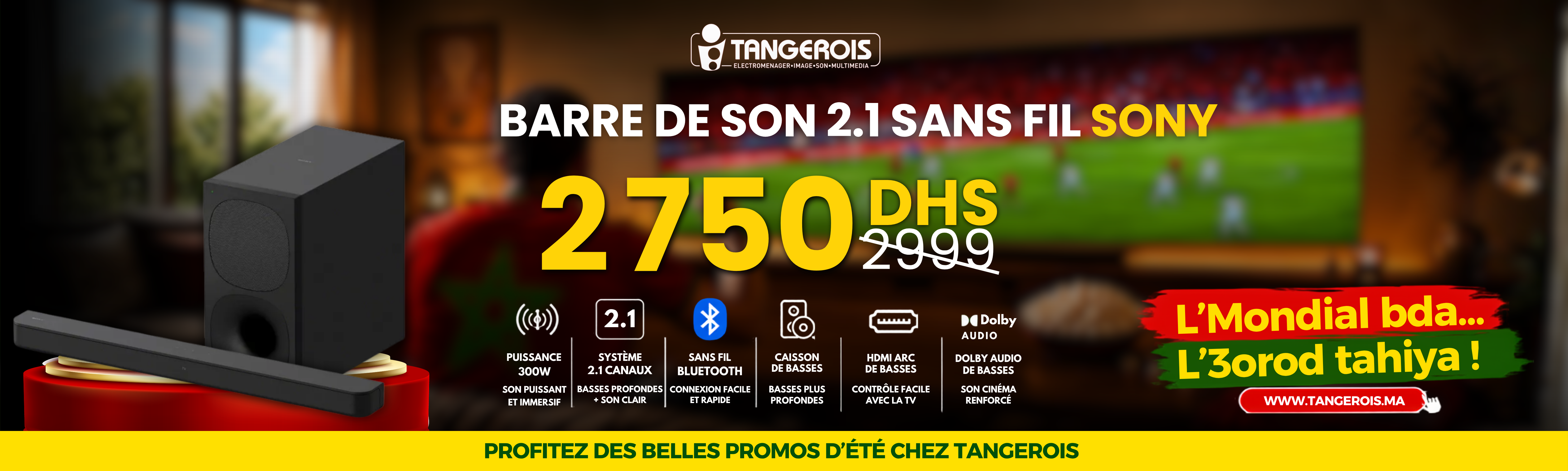 Barre de son Sony